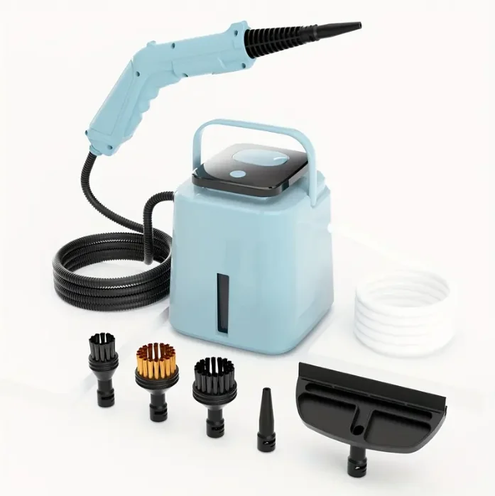 New Arrival 4-Speed Adjustable Multifunctional Steam Cleaner  With Multiple Nozzeles  for  Kitchen Cleaning