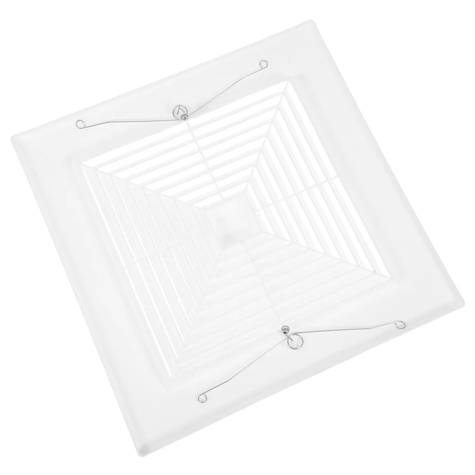 Bathroom Exhaust Fan Cover 11.8x11. Ceiling Ventilation Replacement Fan Grille Spring Loaded Air Diffuser Cover