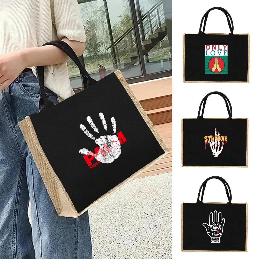 

Портативная новая женская сумка-тоут большой емкости, сумка для покупок, ручная серия, многофункциональная дорожная сумка для хранения на плечо