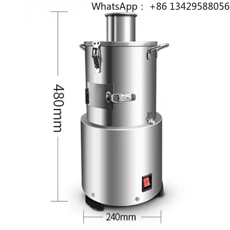 15KG/H Electric Garlic Peeler, Automatic Household Commercial Full Garlic Peeling Removal Machine