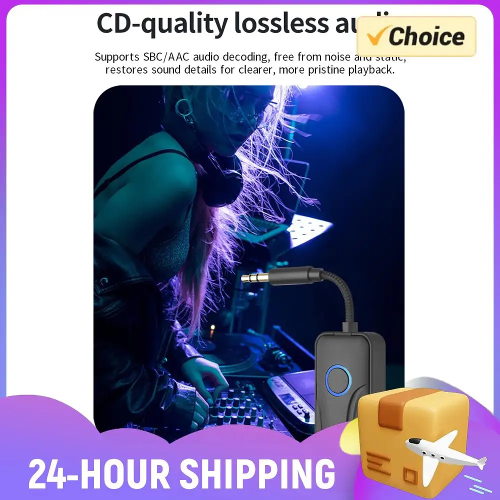 transmissor-e-receptor-sem-fio-bt60-2-em-1-adaptador-de-Audio-auxiliar-35mm-portatil-​-para-tv-de-voo-carro-e-esteira