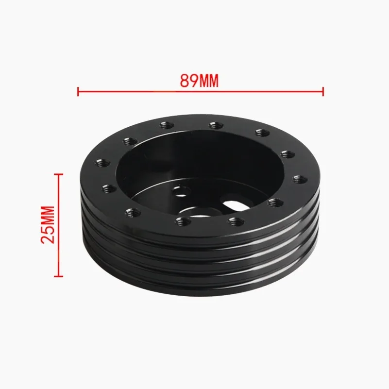 Height pad 0.5-inch 1-inch steering wheel pad height plate 6-hole to 3-hole steering wheel hole adapter kit