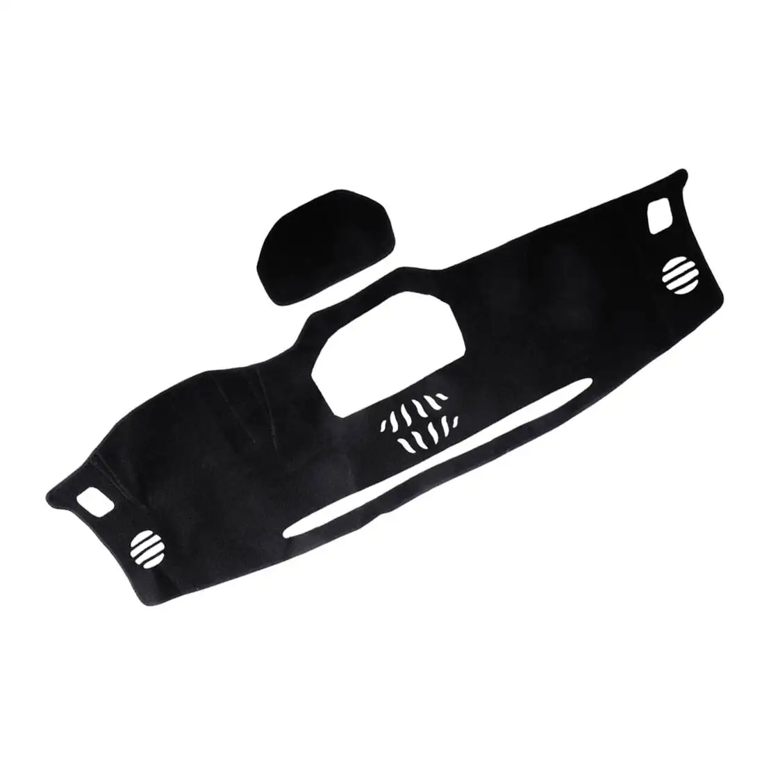 

Автомобильный коврик для приборной панели, защитный коврик для приборной панели, черный полиэстер, RHD, подходит для Toyota Tundra 2014 2015 2016 2017 2018 2019-2021