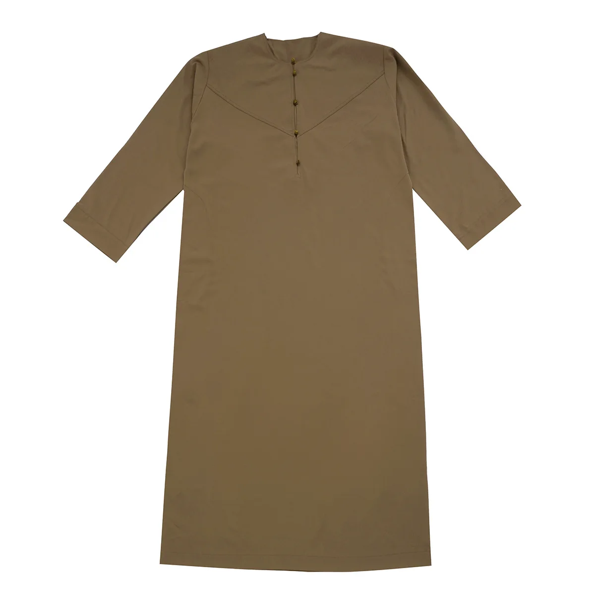 New 2025 Eid Muslim Islamic Middle East Abaya Dubai Malaysia Loose Gown Button Shirt Men Clothing Jalabiya Abayas Ramadan Caftan