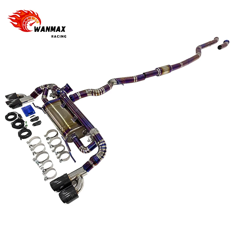 Performance Valvetronic Exhaust System for   430i Made of Full Titanium with Remote Control Agessive Sound Lightweight
