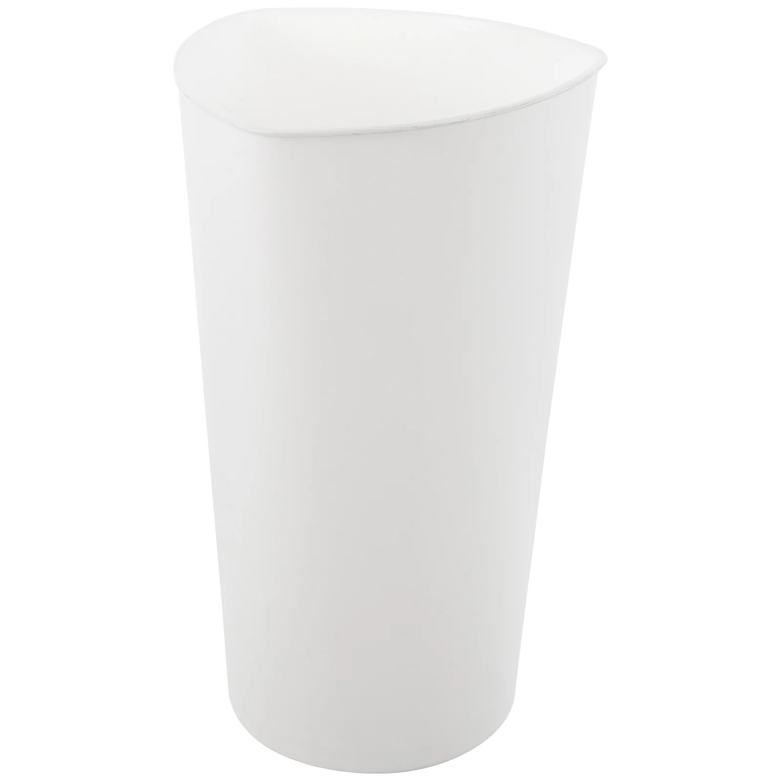 Secchio per fiori creativo con contenitore per la conservazione dei fiori a triangolo bianco in stile semplice per composizioni floreali e giardinaggio