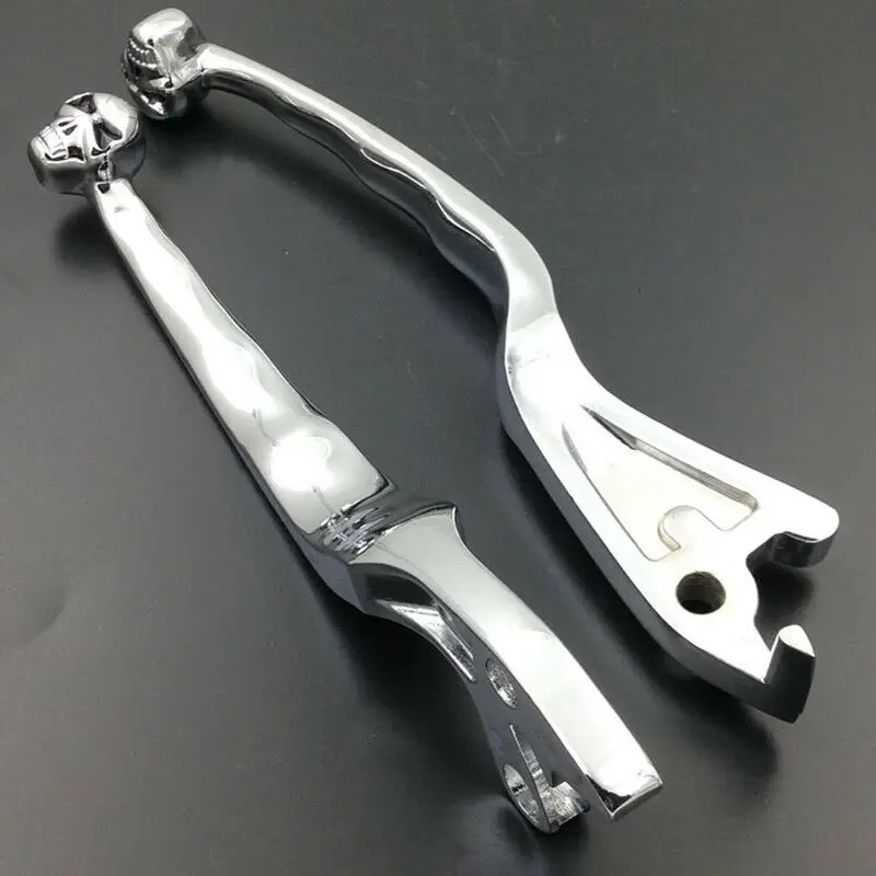 Motrocycle Skull Brake Clutch Levers For Suzuki Boulevard S50 S83 C90 Intruder 800 1400 1500
