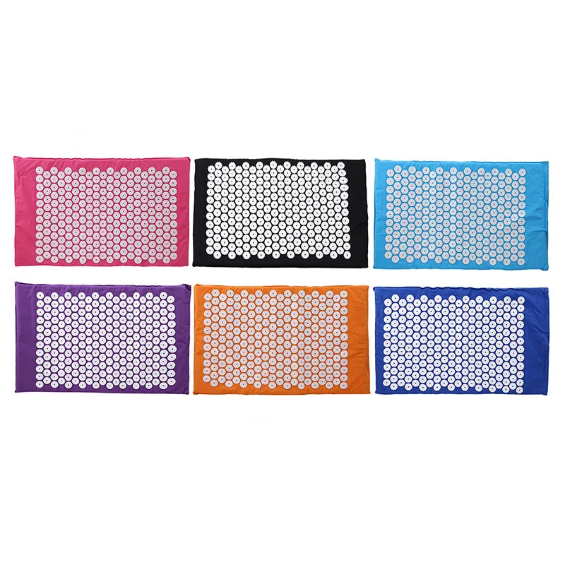 65*40cm Acupressure Mat Massager Relieve Body Stress Pain Mat Natural Relief Stress Body Massage Pillow Cushion