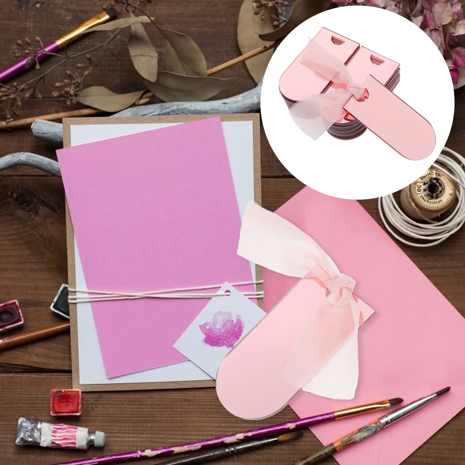 Seat Tag Acrylic Chair Reserved Signs Chairs Business Card Tags Dinner Party Place Cards Polyester