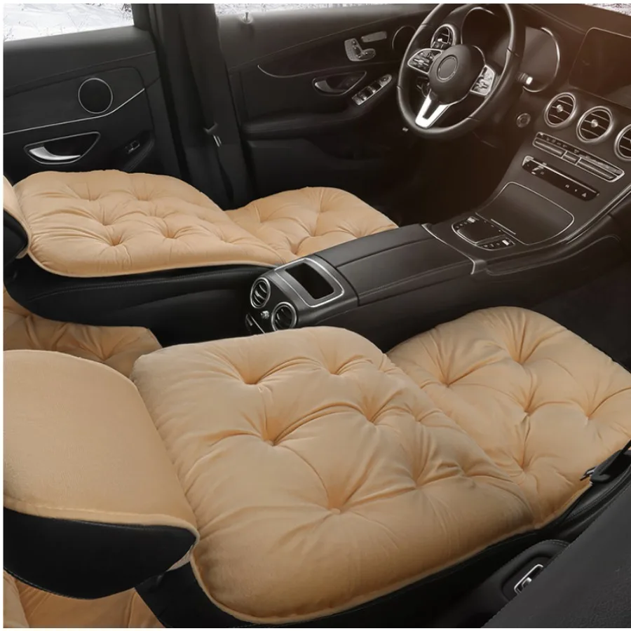 أغطية مقاعد السيارة الجديدة المريحة، وسائد المقعد الشتوية، Toyota Auris Avensis، Crown 4Runner، Harrier FJ، Cruiser Mark X Premio #2