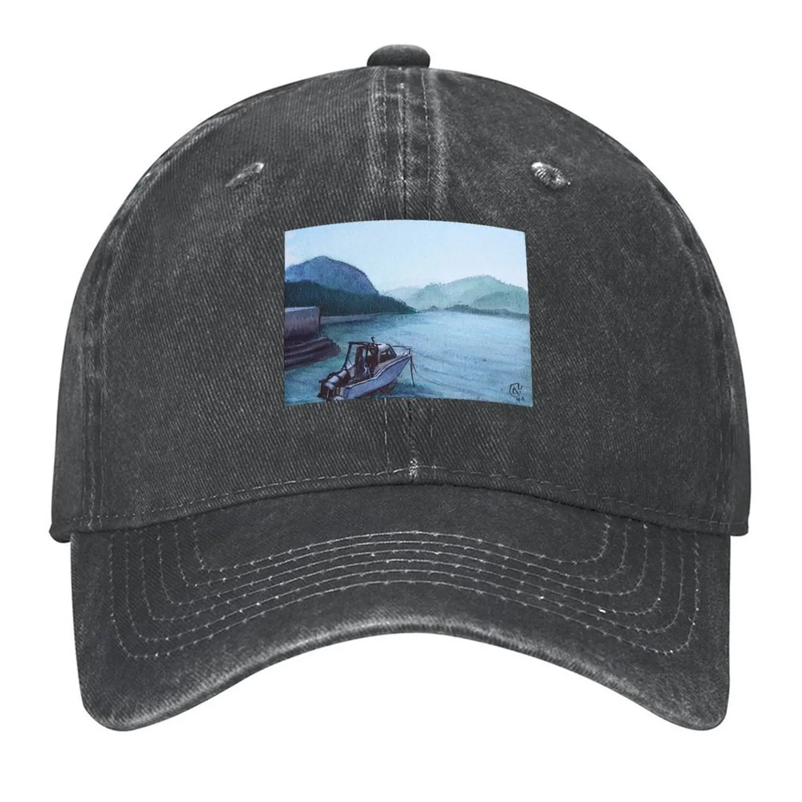 

Miyajima Seascape Baseball Cap Designer Hat Brand Man cap Ball Cap Icon Mens Tennis Women's