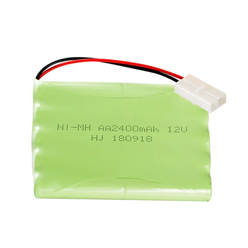 1Pc/Lot 12v 2400mah Ni-MH Battery For Rc toy Car Tanks Trains Robot Boat Gun Ni-MH AA 200mah 12v Rechargeable Battery