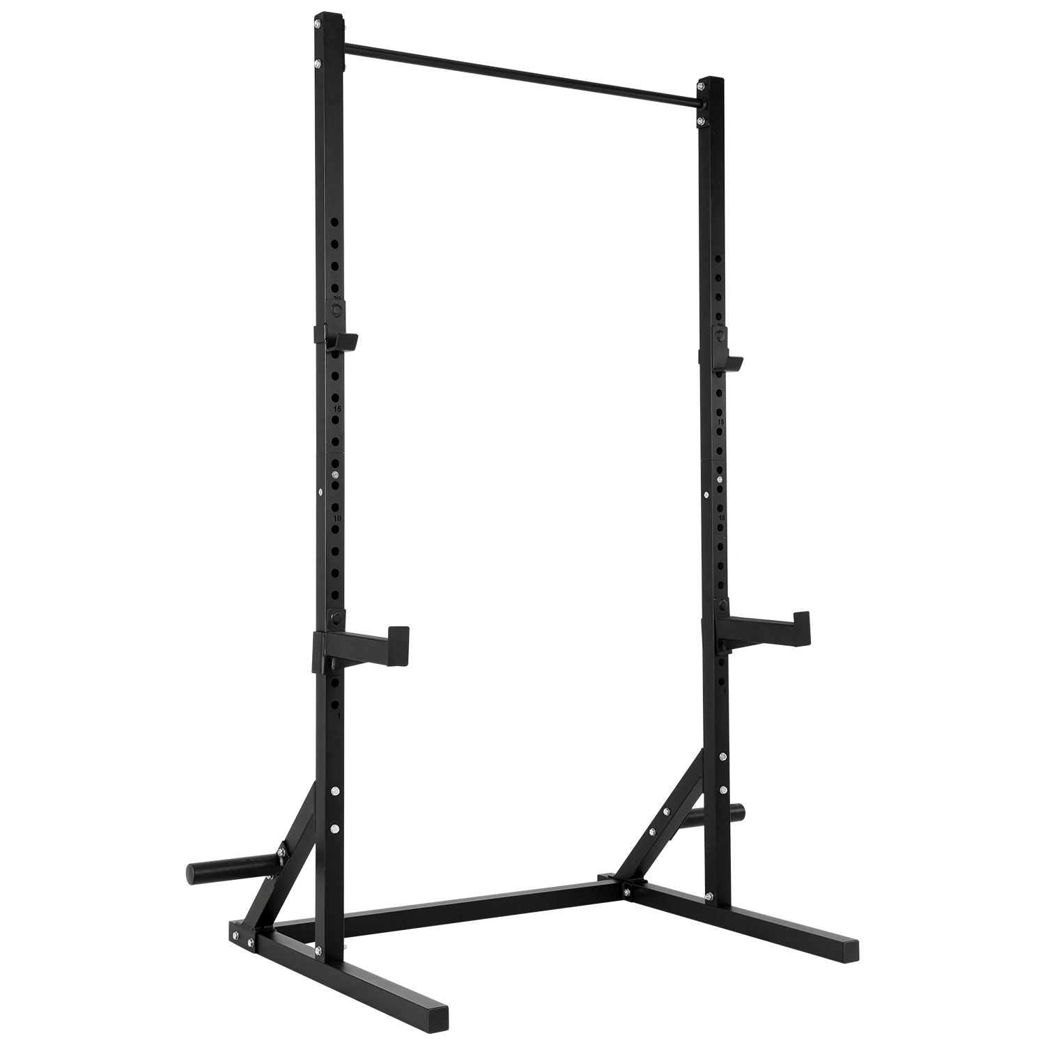 

Home Gym Equipment Sport Adjustable Weight Lifting Half Squat Power Rack Barbell Dip Stand Bench Press Rack for Home Usepromote