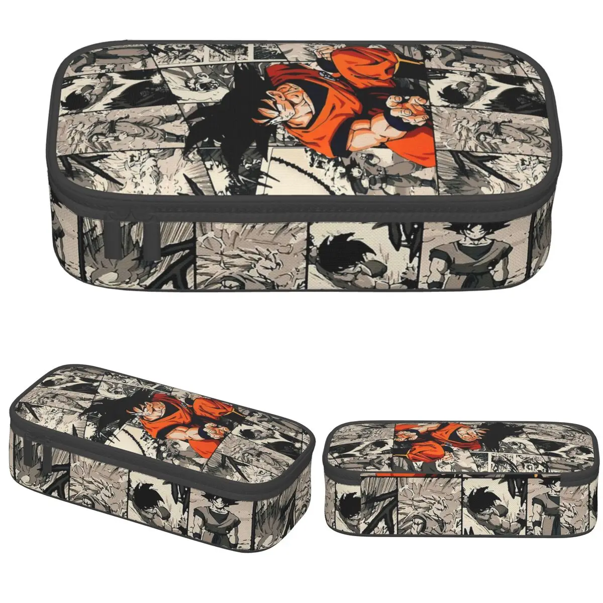 

Dragon Ball Dragon Ball пенал для детей, девочек и мальчиков, двухслойная сумка-карандаш, косметичка