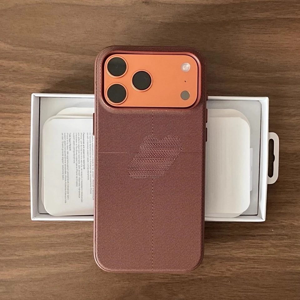 

Магнитный чехол Magsafe TechWoven для 17 Pro Max 17Pro Macsafe, защитный чехол для беспроводной зарядки, кнопка управления камерой