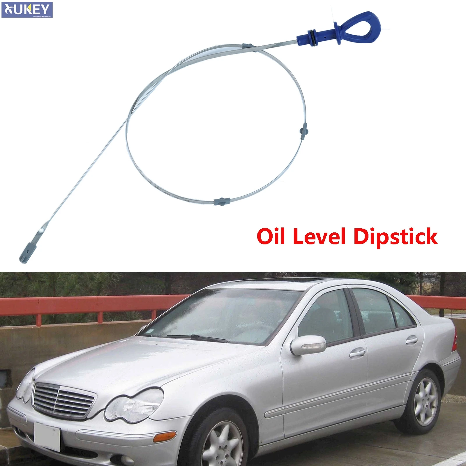 For Mercedes-Benz C E S Class SLK CLK Car Transmission Engine Oil Level Dipstick Plastic Metal Nylon Accessories 120589072100