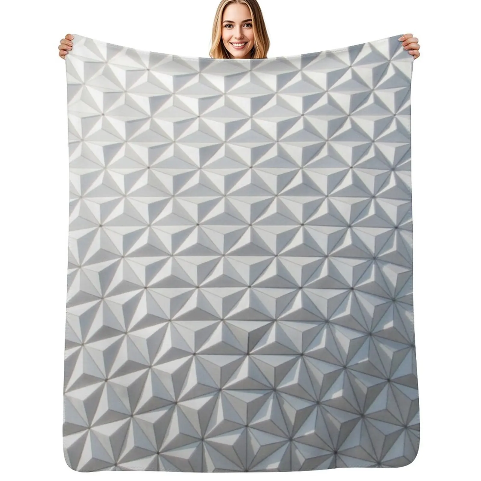 

Spaceship Earth Throw Blanket Thins Moving Custom Blanket