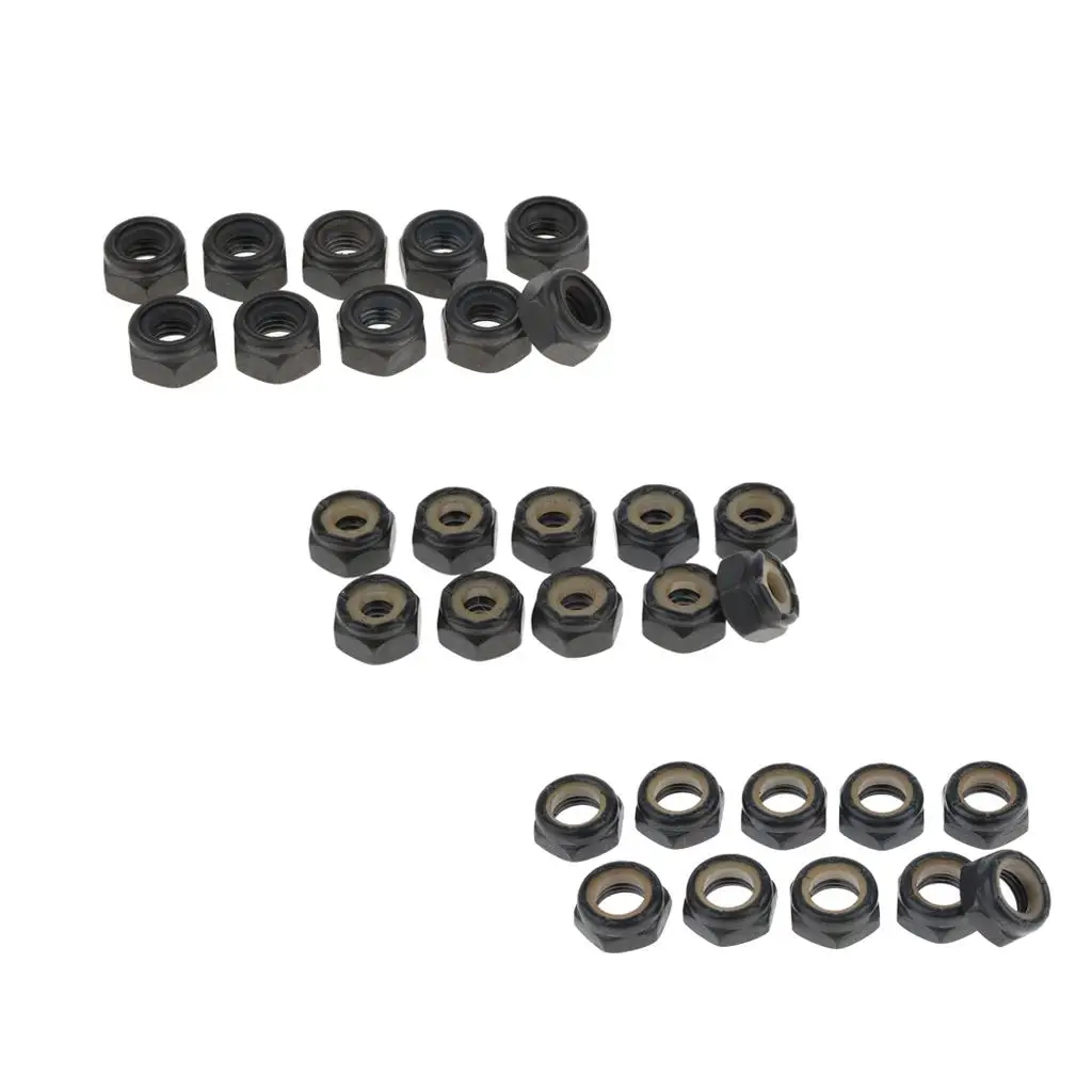 

10PCs 5/8 / 10mm skateboard hardware replacement skateboard longboard kingpins