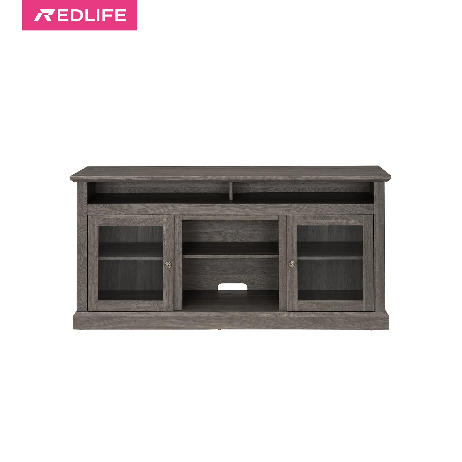 Redlife Contemporary TV Media Stand Modern Entertainment Console for TV Up to 65