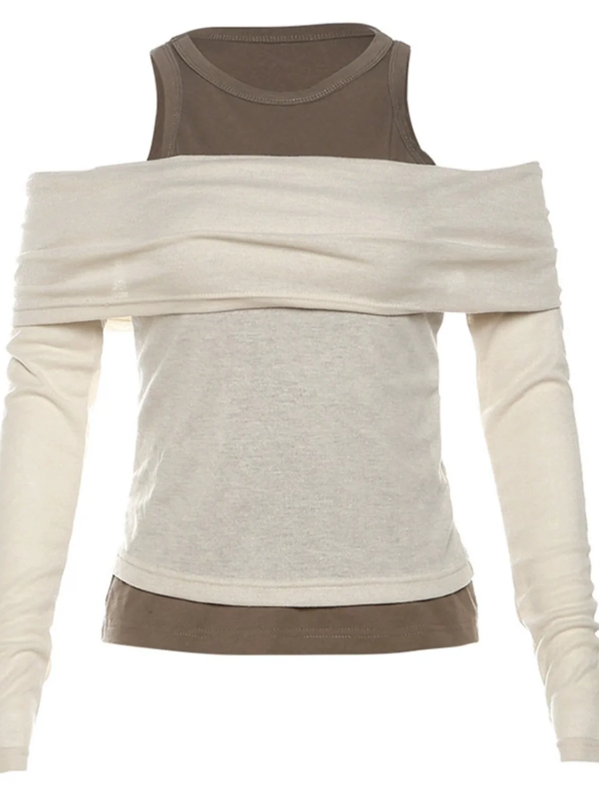 

Женский комплект футболок Svel Long Sve One Line Ne круглый Ne Другой материал 00% Зимняя коллекция Faionable больших размеров