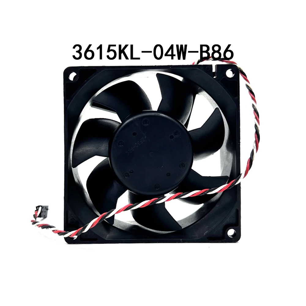 Long-Lifespan Server Fan 90*90*38mm 3615KL-04W-B86 12VDC 2.1A High-Airflow Case cooling Fully Teste