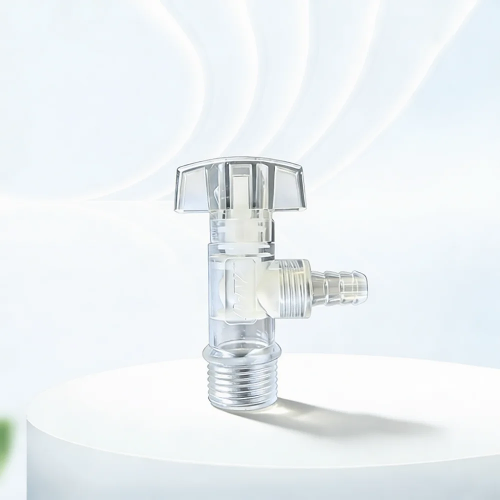 Clear PC Angle Valve Core Replacement Part For Truck Drip Braking System Universal Faucet Water Switch