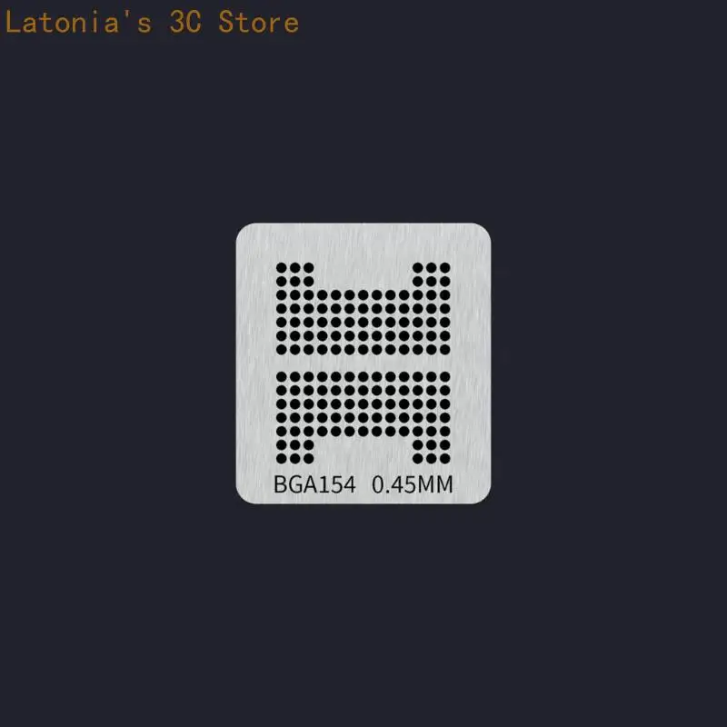 Fünfteiliger Chip-Lötplattensatz aus Stahl mit 316 272 178 154 146 Layout-Etiketten für Reballing-Reparatur und Platinenservice – Detail 3