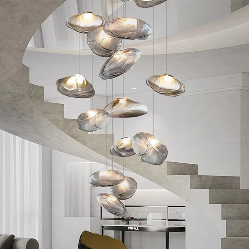Wohnraumdekoration: Wohnzimmer-Kronleuchter, Treppenhaus-Kronleuchter, Innenbeleuchtung, Deckenleuchten