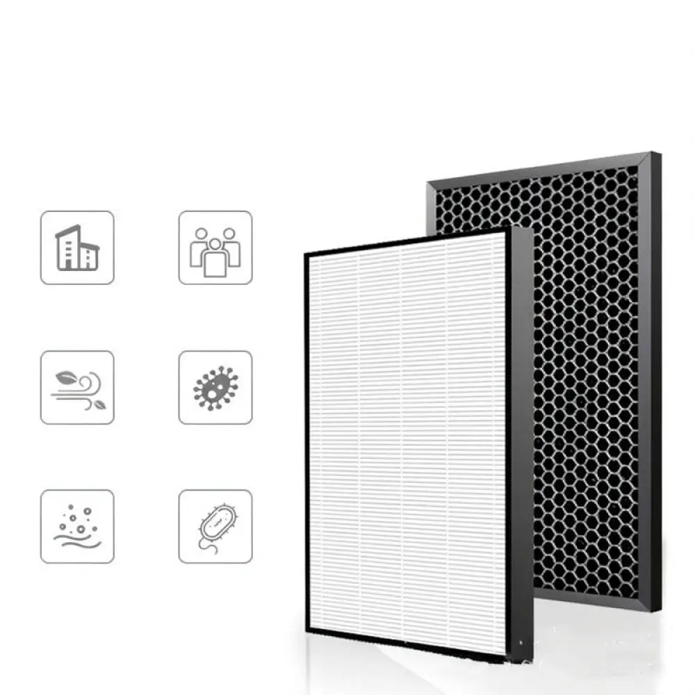 For For Panasonic VXG70C Air Purifier Filter Hepa Activated Carbon Mesh Replacement High Efficiency Air Quality Parts