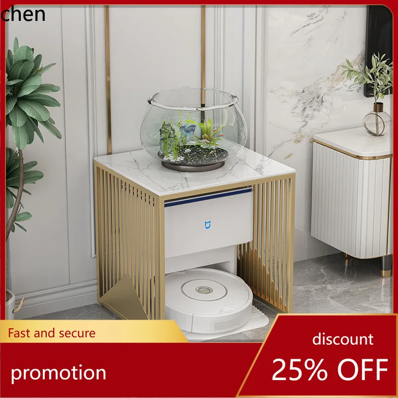 

CZ Living Room Slate Fish Tank Stand, Robot Vacuum Cleaner Shelf, Sofa Side Table, Water Dispenser, Small Washing Machine Base