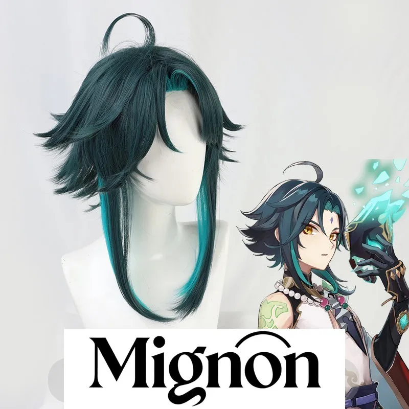 

Genshin Impact Xiao парик для косплея yaksha манти гнездо эффект колючий запас подарок на Хэллоуин