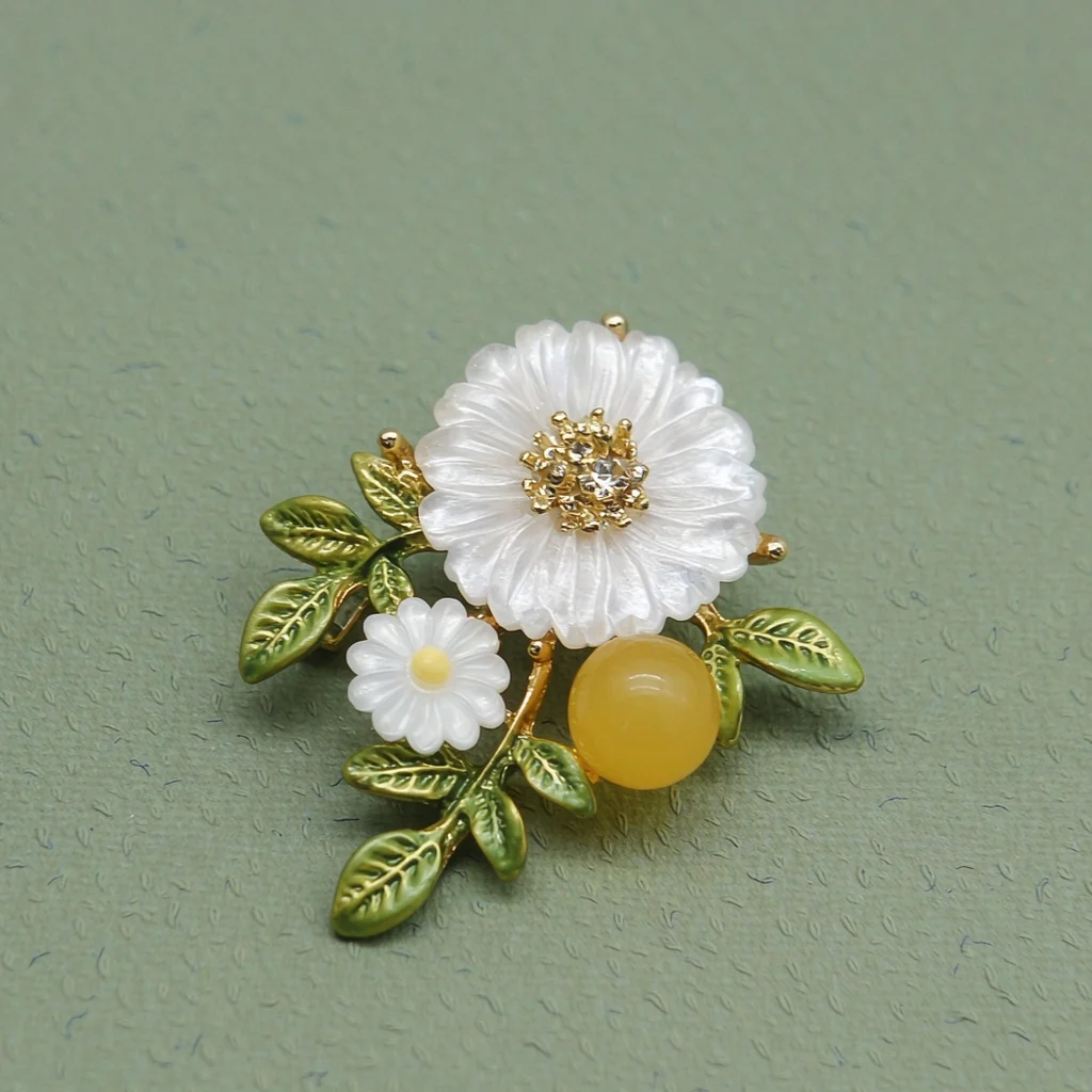 2026 Decorative items, shoe badge, decorative pin, exquisite brooch, badge, metal buckle, clothing embellishment, metal lapel pin, versatile, simple, business banquet brooch, anti-exposure accessory, best match, silk clip, light luxury waterproof, European vintage, bag accessory, shoe embellishment