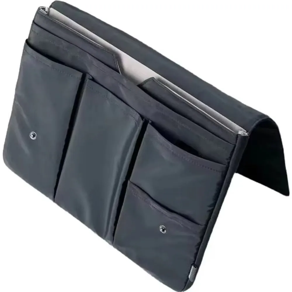 14/15 Inch Laptop Sleeve Waterproof Shockproof Laptop Inner Bag with Flip Cover Multi-compartment Laptop Protective Pouch