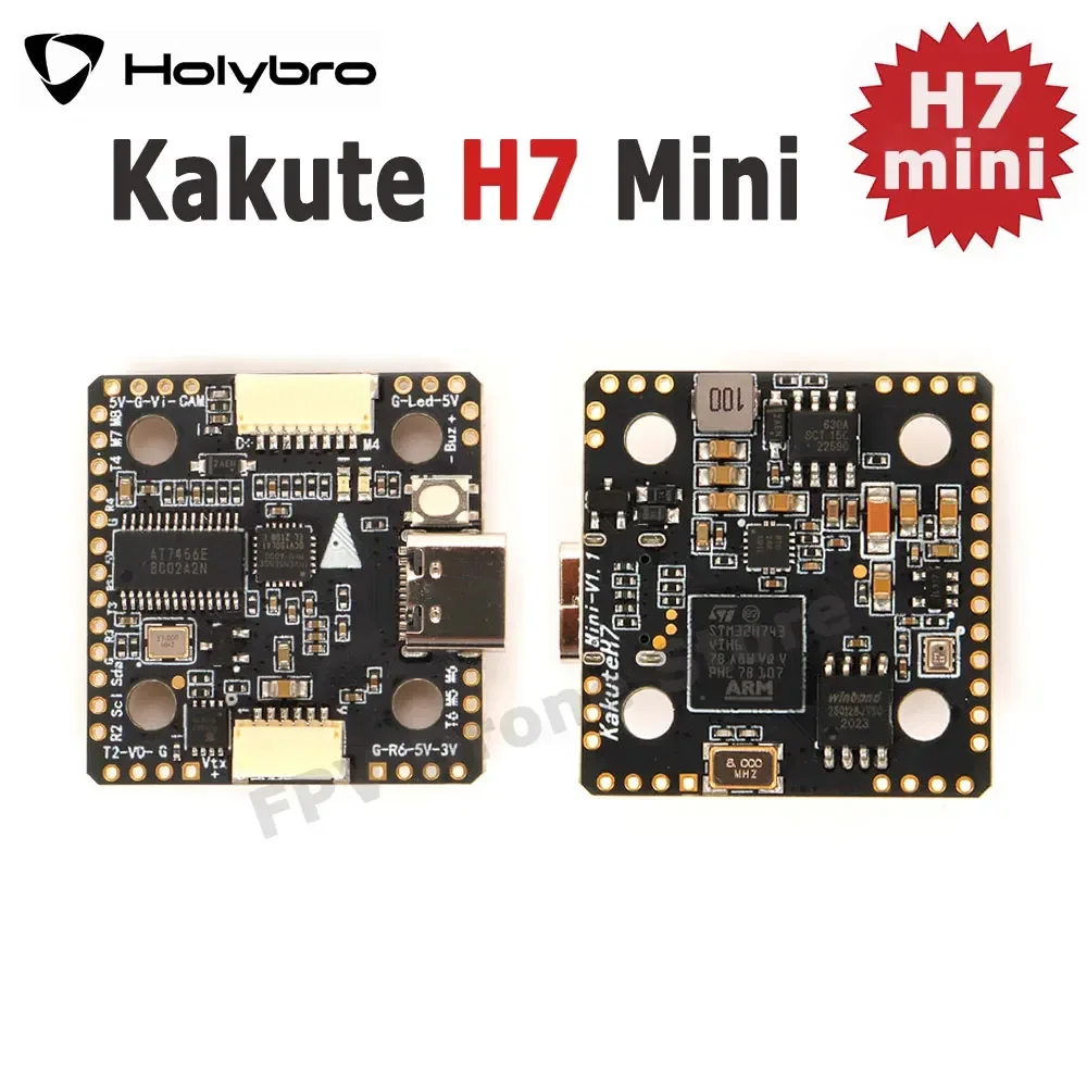 Kakute H7 Mini Vluchtcontroller Met Tekko32 F4 45a/50a Blheli_32 4in1 Esc Atlatl Hv Micro 800Mw Vtx Stack Voor Fpv Racing Drone