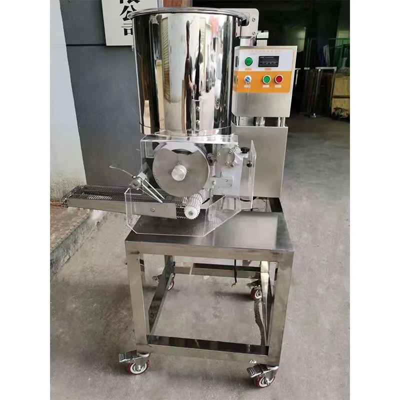 Custom Made Electric Big Full Automatic Potato Beef Burger Patty Meat Cutlets Molding Forming Making Machine