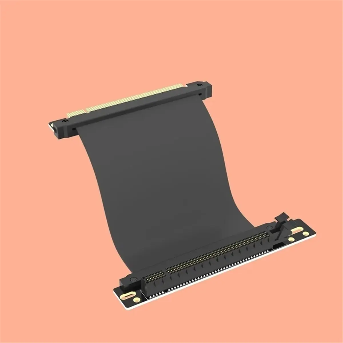 NEW FACTORY~PCI-E Riser Cable Pci Express PC PCI-E 3.0 16X Extender Riser Cable 164PIN Graphics Card Bracket 90 Degree Full Spee