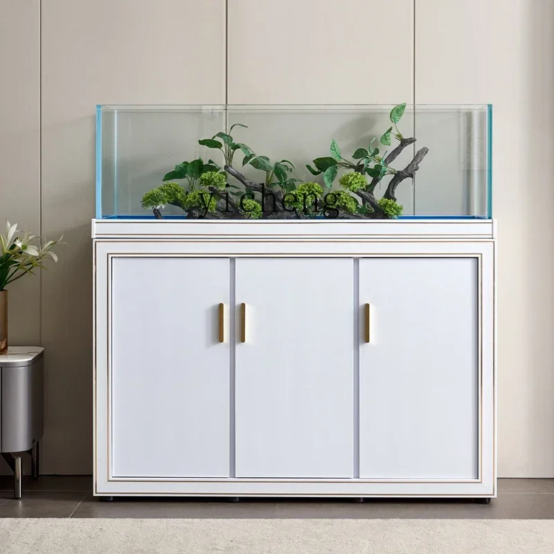 ZZ ultra-white stream tank new original ecological household bottom filter ecological tank industrial wind large vertical