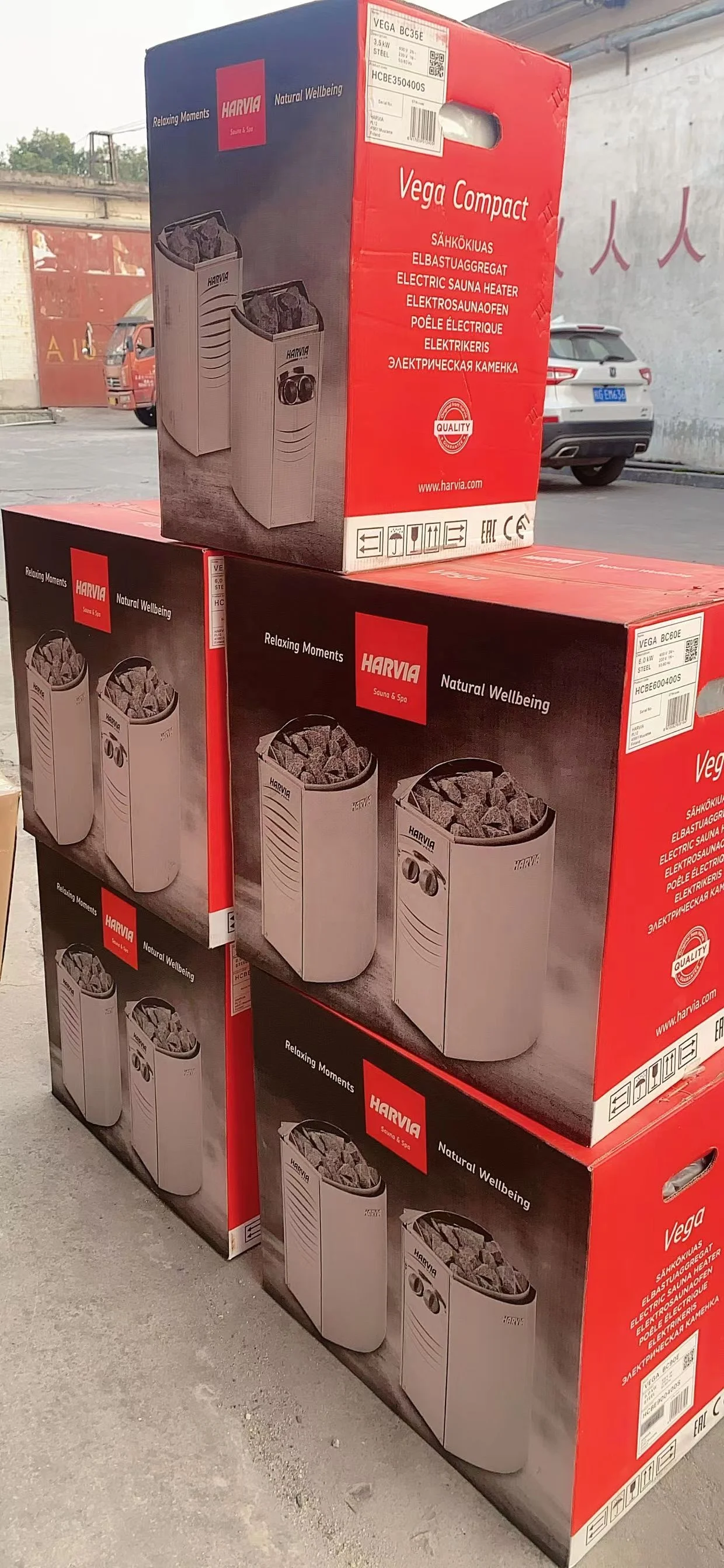 سخان ساونا كهربائي هارفيا 6 كيلو وات موقد ساونا جاف محمول لغرفة الساونا #5