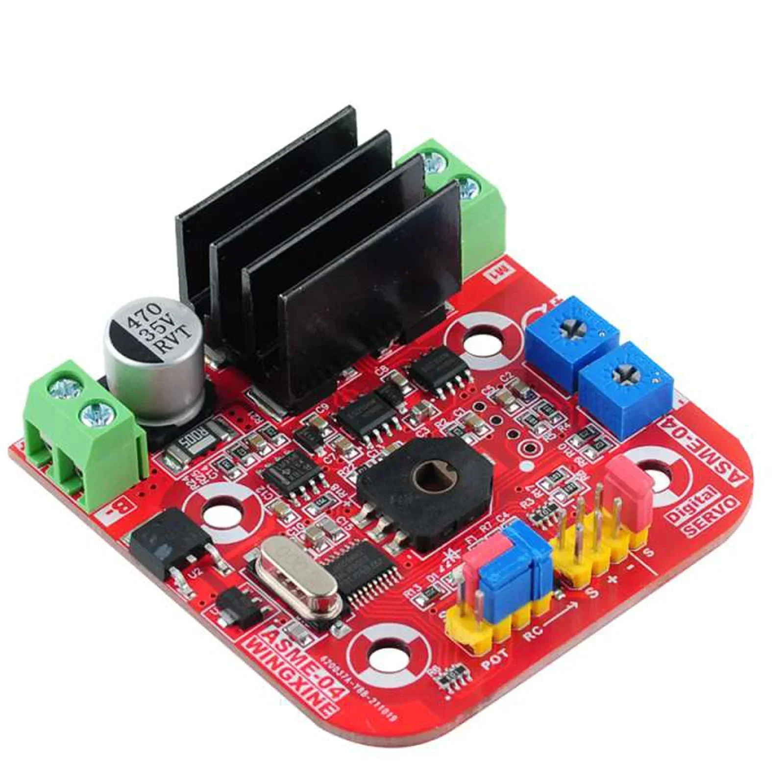 New ASMC/ASME-03-04-05 series Robot Servo High Power and High Torque Servo Controller Board 12V~24V 180/380kg.cm PCB controller