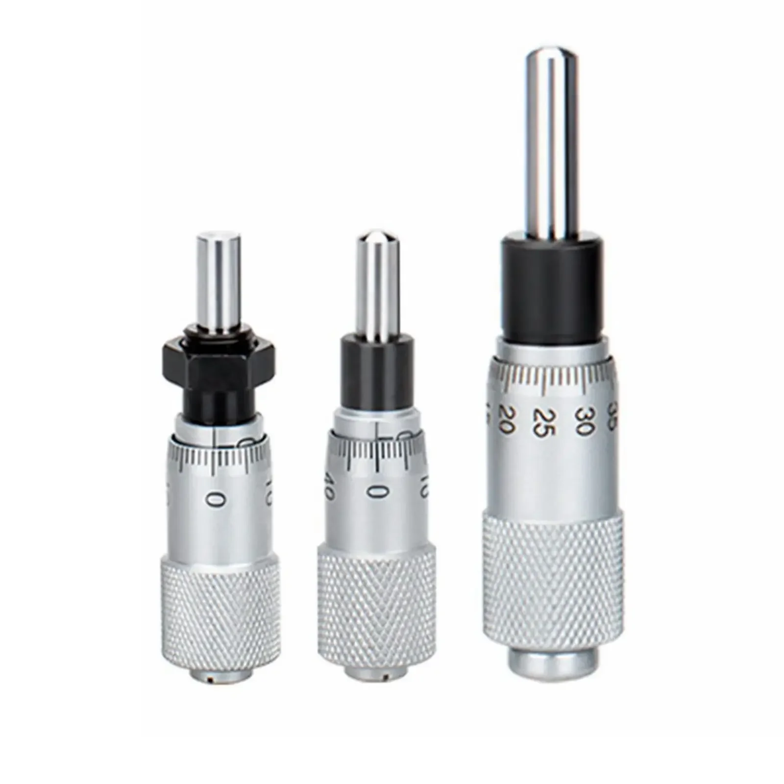 Micrometer Flat/Ball Head MT6.5 Travel 0-6.5mm Scale 0.01mm Gradient Spacing For Automation Sliding Linear CNC Photology