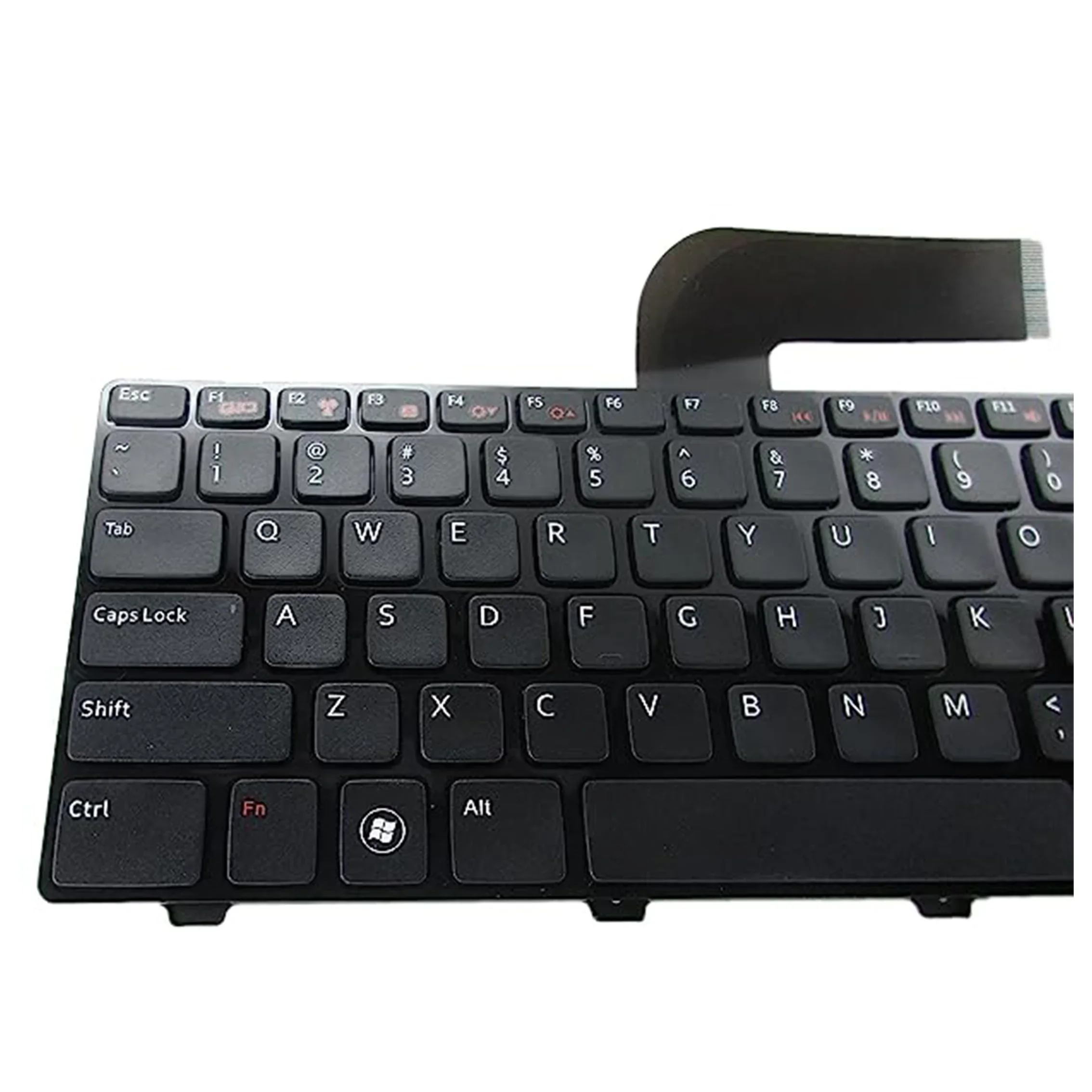 eplacement Keyboard Compatible for Dell Inspiron M5110 N5110 Series Black US Layout