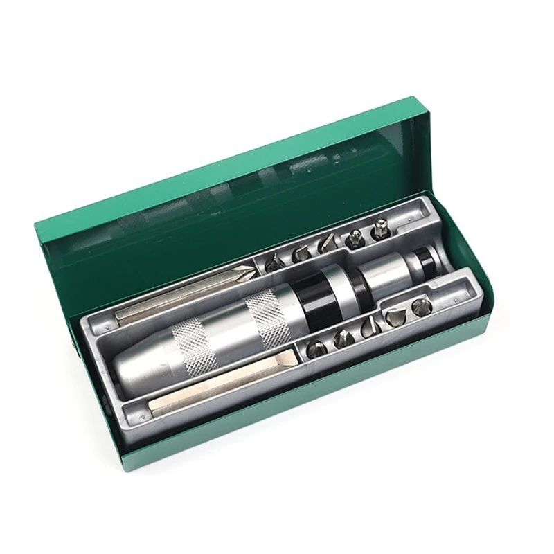 13Pcs Impact Screwdriver Set Broken Screw Extractor For Rusted Stubborn Screw Removal Repair Hand Tool Kit
