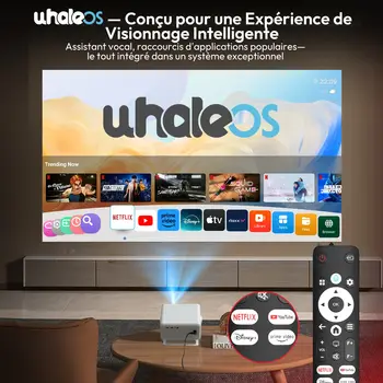 8 best sales מקרן קיר לסרטים - №3