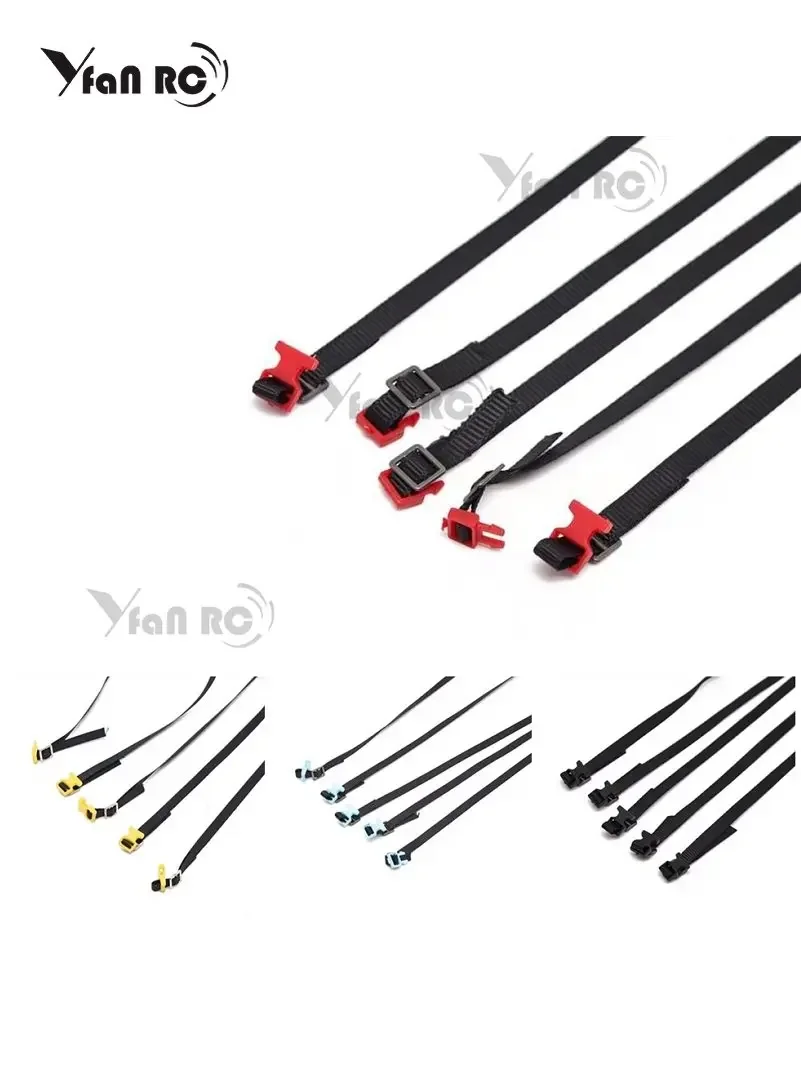 

5pcs RC Car Roof Luggage Rack Rope Decorate Strap For 1/10 RC Crawler Car AXIAL SCX10 TRX4 RC4WD D90 CC01