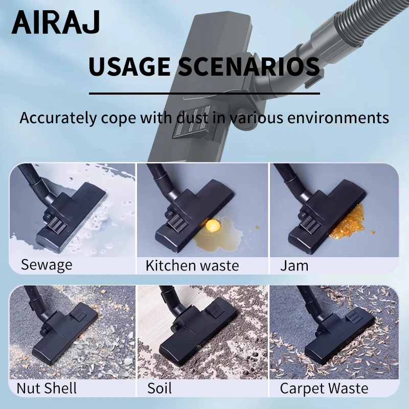 Przenośny odkurzacz do pracy na sucho i mokro 5 galonów - funkcja dmuchawy 2 w 1 do garażu, samochodu, domu, sierści zwierząt, warsztatu