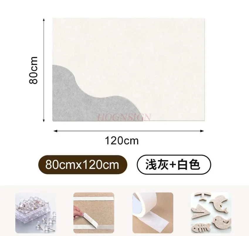 Tablero de fieltro para pared de fotos, pegatina decorativa artesanal, tablero de exhibición de fotos creativo de lana para sala de estar de alta gama, 1 Uds.