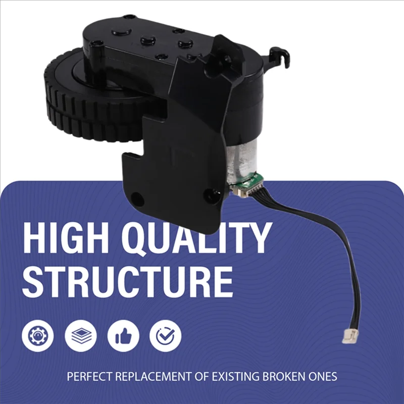 

Vacuum Cleaner Left Right Wheel Motor For Eufy Robovac R500/15C/G10/25C/30C/35C/11S Vacuum Cleaner Drive Wheels Parts