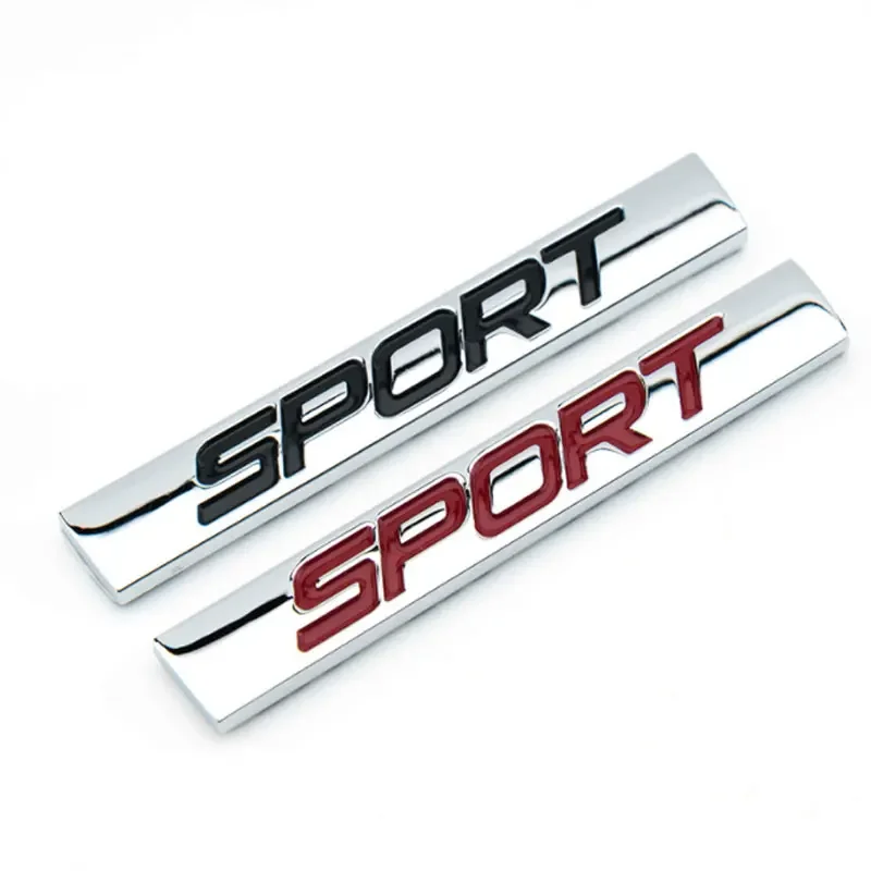 

3D Metal SPORT Logo Car Rear Trunk Emblem Badge Sticker Accessories For Volkswagen Bora Lavender Jetta SPORT