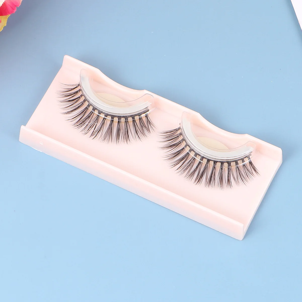 Faux-cils 3D doux, naturels, réutilisables, pour plus grands, plus brillants, attrayants