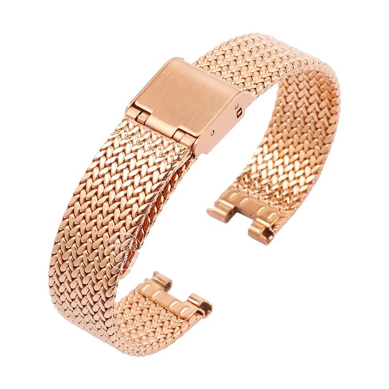 High Quality Stainless Steel Watchband for YA141504 YA141505 YA141512 YA1414 YA1415 Female Notched Metal Concave Strap